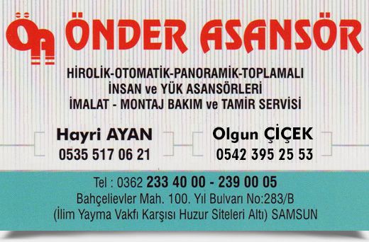 ÖNDER ASANSÖR