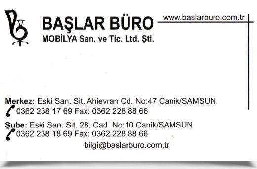 BAŞLAR BÜRO MOBİLYA SAN. VE. TİC. LTD. ŞTİ.