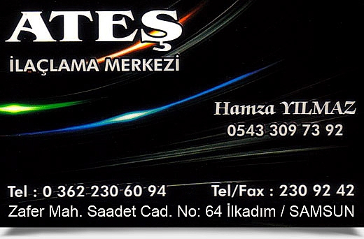 ATEŞ İLAÇLAMA MERKEZİ