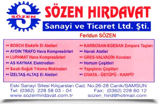 SÖZEN HIRDAVAT SAN. ve TİC. LTD. ŞTİ.