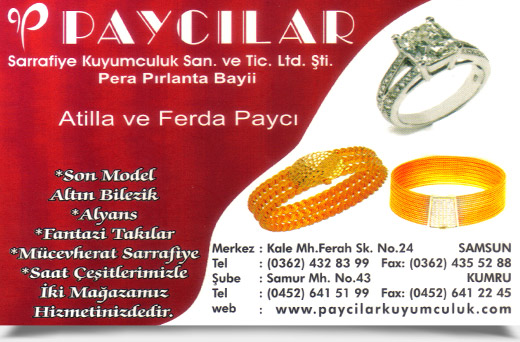 PAYCILAR SARRAFİYE KUYUMCULUK, SAN. VE TİC. LTD. ŞTİ., PERA PIRLANTA BAYİİ