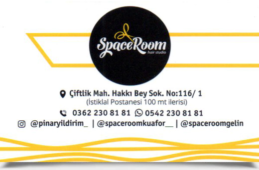 SPACE ROOM, KUAFÖR GÜZELLİK VE SOLARYUM SALONU