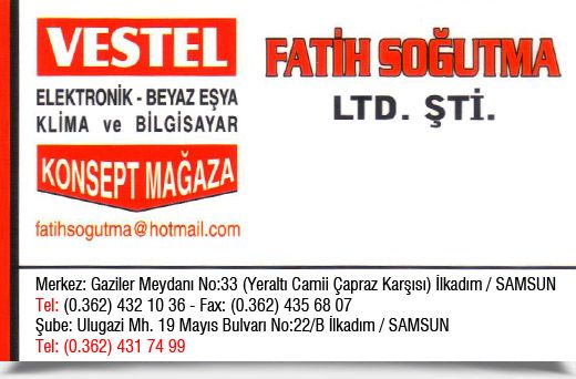 FATİH SOĞUTMA LTD. ŞTİ.