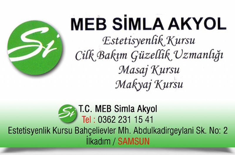 T.C. MEB SİMLA AKYOL, ESTETİSYENLİK KURSU