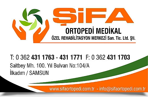 ŞİFA ORTOPEDİ MEDİKAL, ÖZEL REHABİLİTASYON MERKEZİ