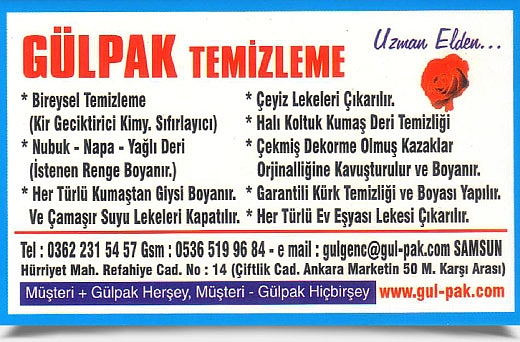 GÜLPAK TEMİZLEME