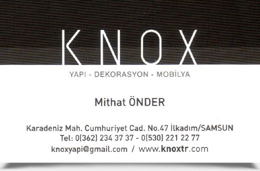 KNOX YAPI DEKORASYON MOBİLYA