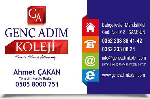 GENÇ ADIM KOLEJİ, Nerde Olmak İsterseniz