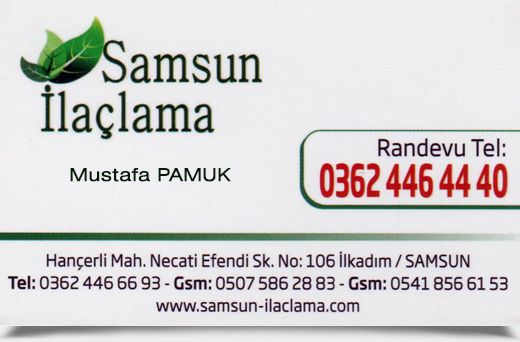 SAMSUN İLAÇLAMA