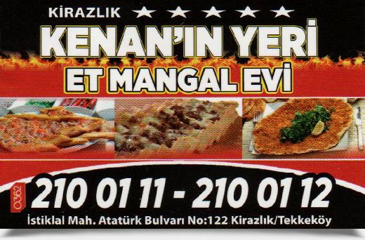 KİRAZLIK KENAN`IN YERİ ET MANGAL EVİ