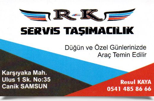 RK SERVİS TAŞIMACILIK