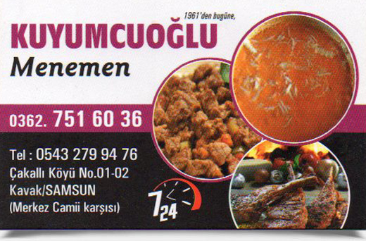 KUYUMCUOĞLU MENEMEN