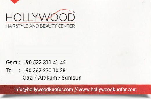 HOLLYWOOD, KUAFÖR & GÜZELLİK SALONU