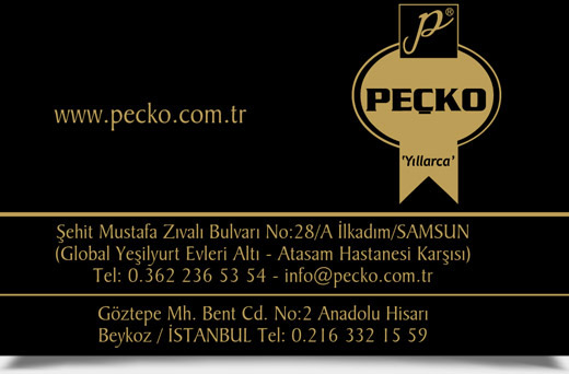 PEÇKO UNLU MAMULLERİ