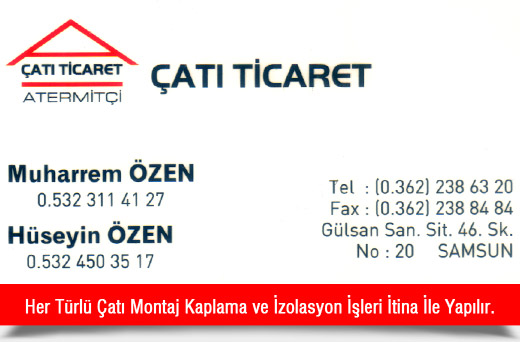 ÇATI TİCARET